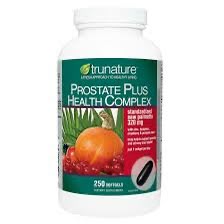 Trunature Prostate Plus Health Complex 250 Softgels | Saw Palmetto, Zinc, Lycopene & Pumpkin Seed